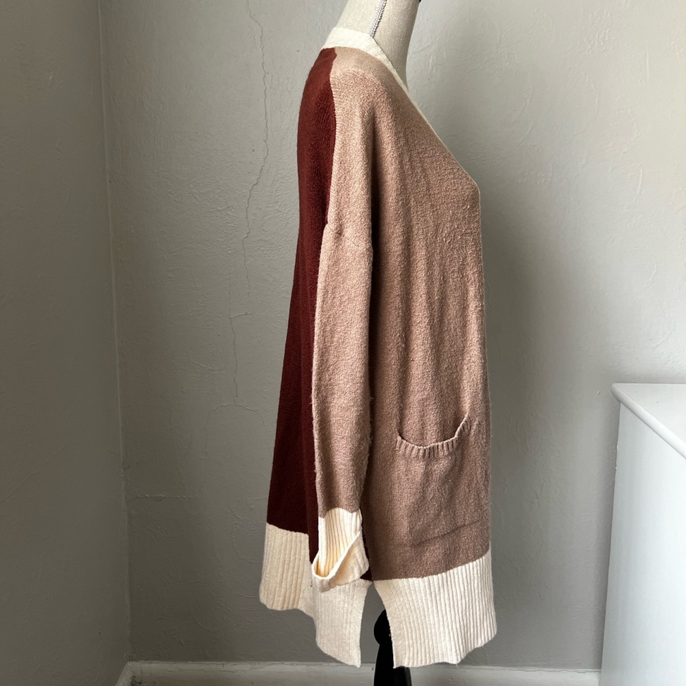 London Kaye colorblock cardigan size small - Picture 5 of 13